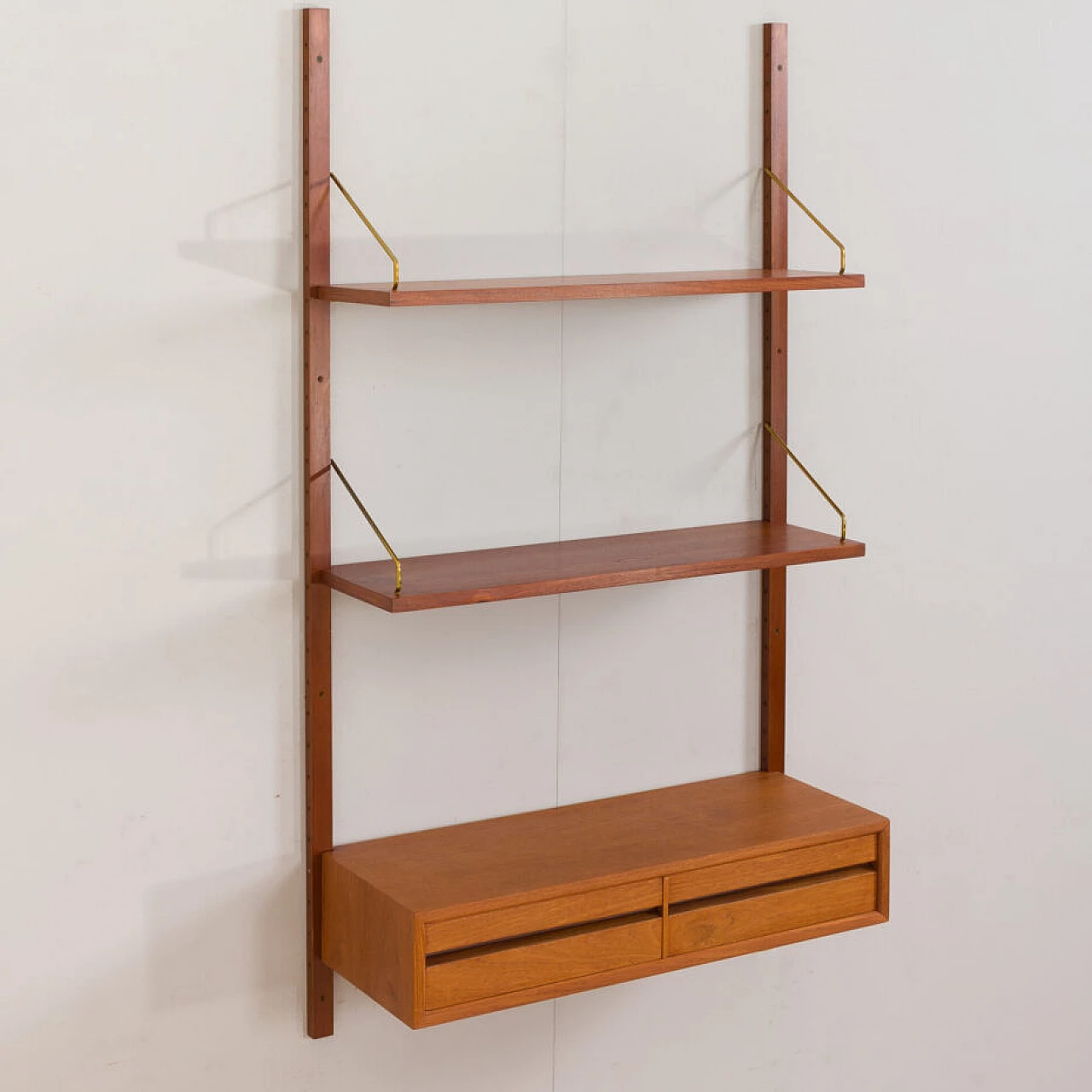 Teak entrance bookcase by Poul Cadovious, 1960s 6