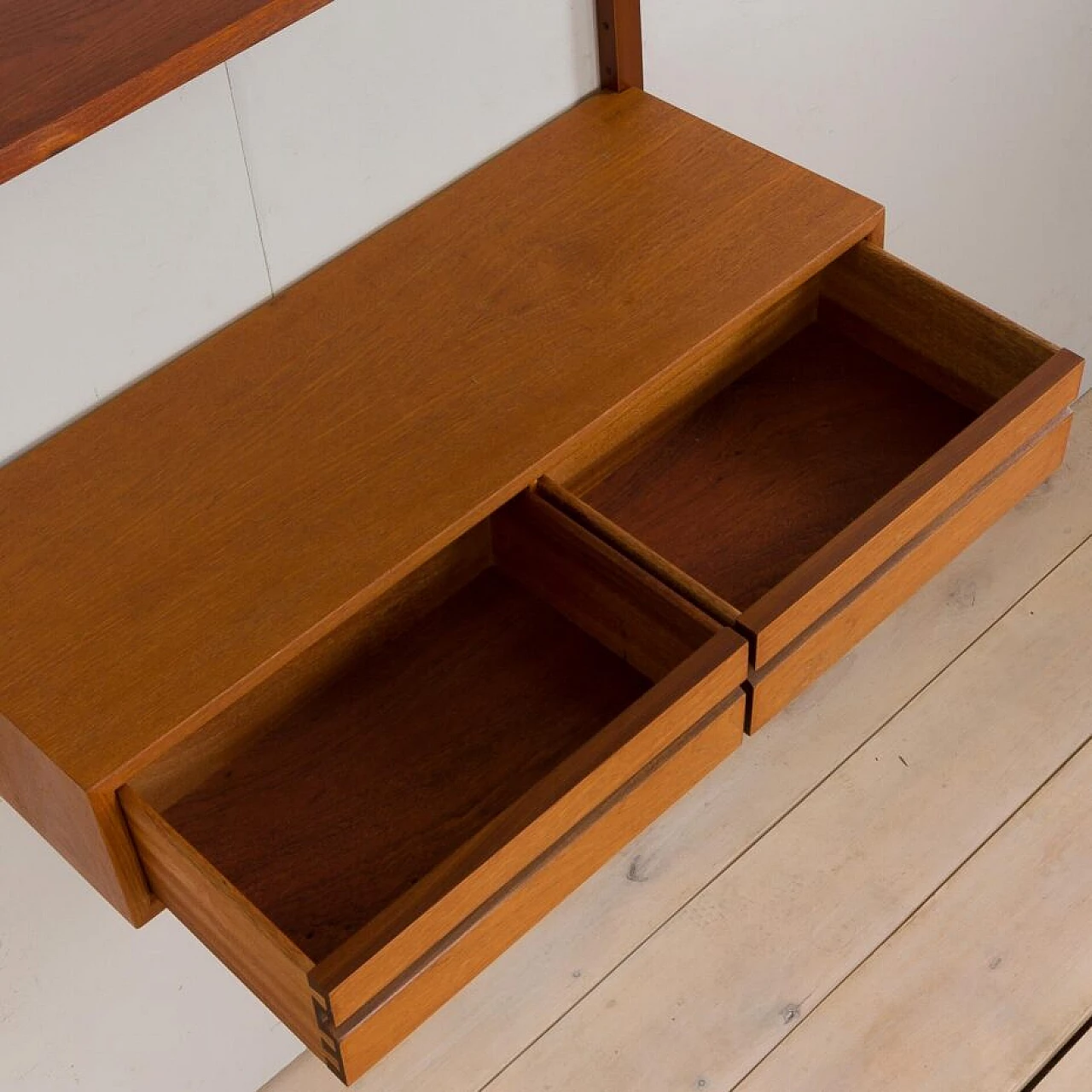 Teak entrance bookcase by Poul Cadovious, 1960s 7