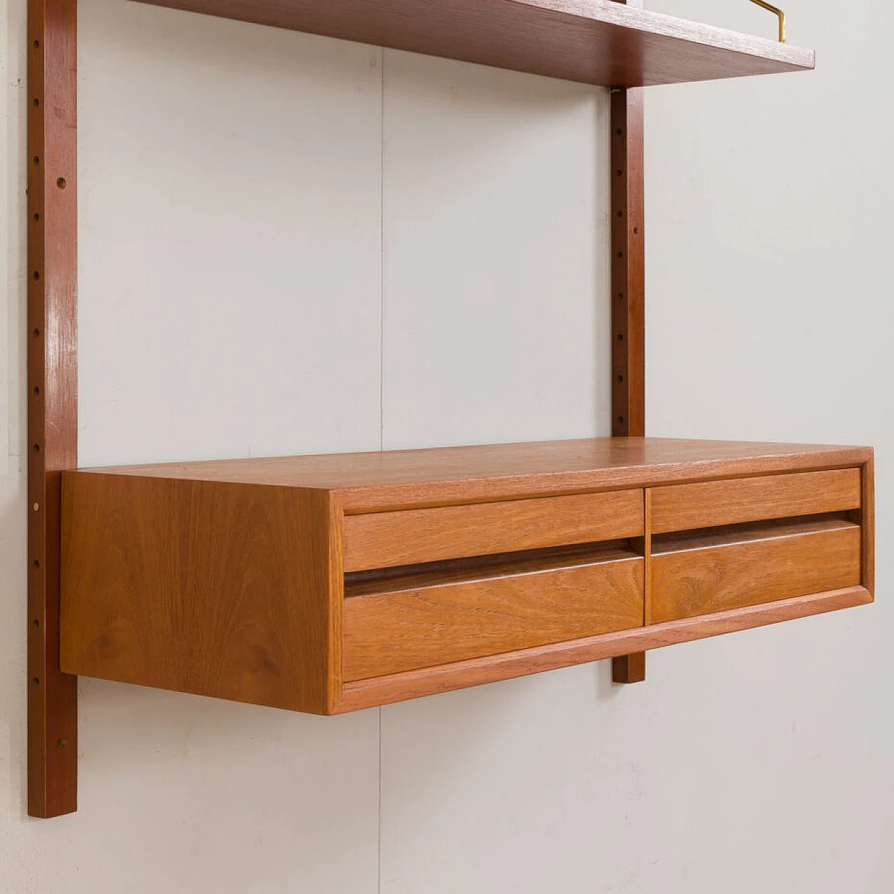 Teak entrance bookcase by Poul Cadovious, 1960s 8