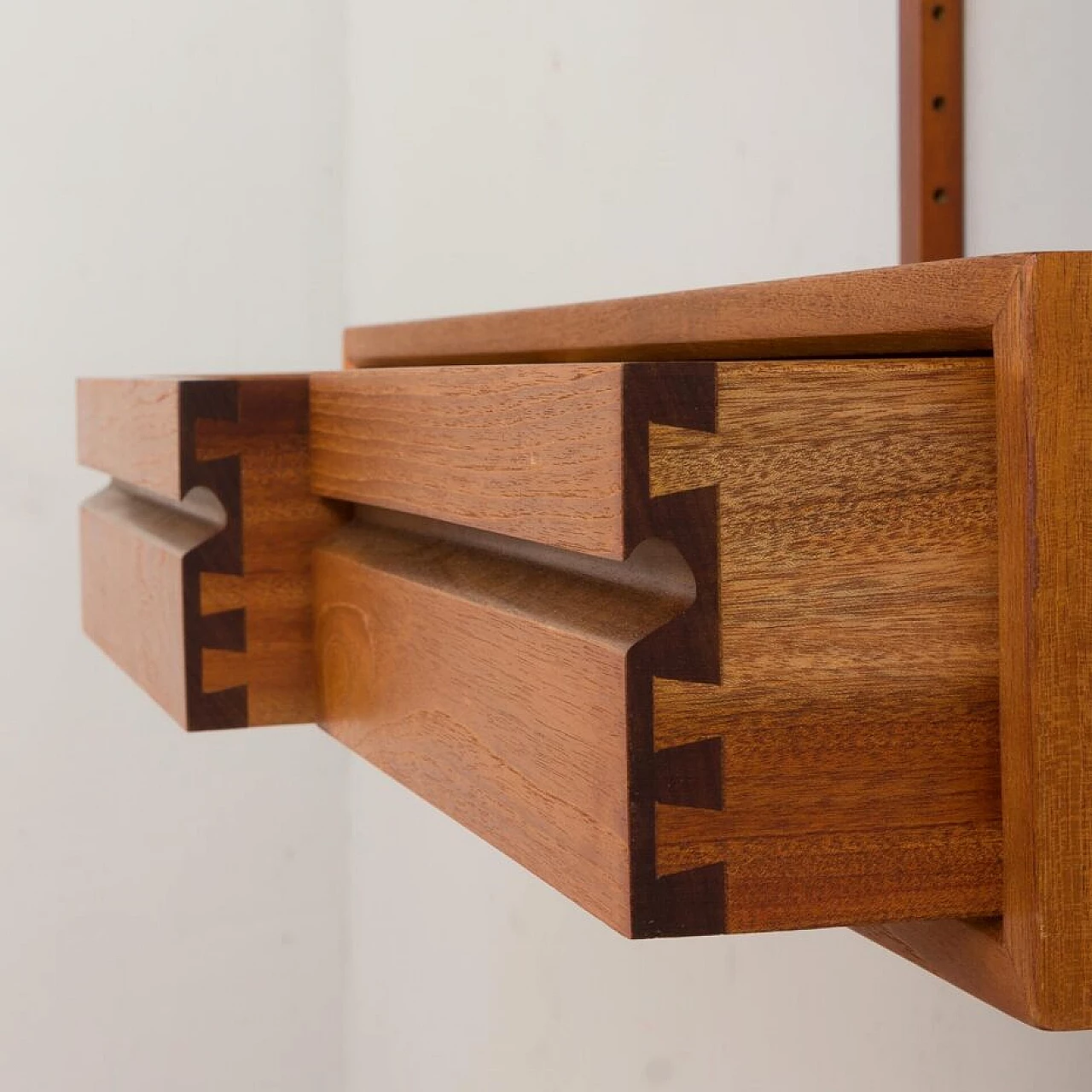 Teak entrance bookcase by Poul Cadovious, 1960s 9