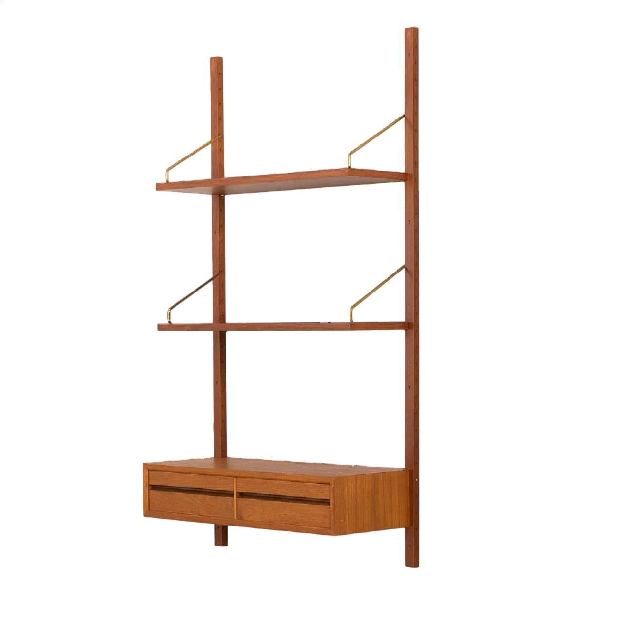 Teak entrance bookcase by Poul Cadovious, 1960s 14