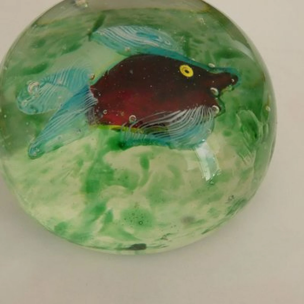 Scorpionfish paperweight in Murano glass attributed to Avem Furnace, 1950s 2