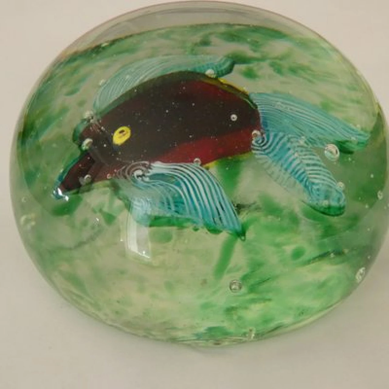 Scorpionfish paperweight in Murano glass attributed to Avem Furnace, 1950s 4