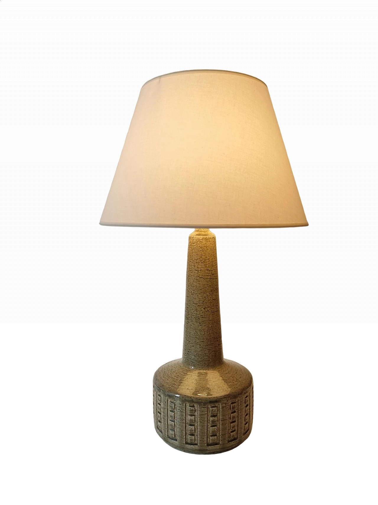 Palshus ceramic table lamp by Per Linnemann, 1960s 10