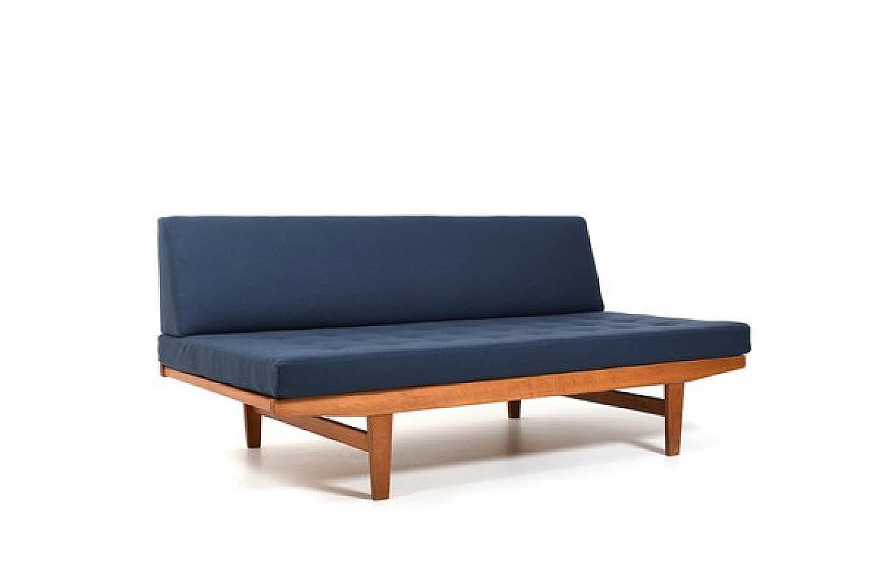 Oak H9 daybed by Poul M. Volther for FDB Møbler, 1960s 2