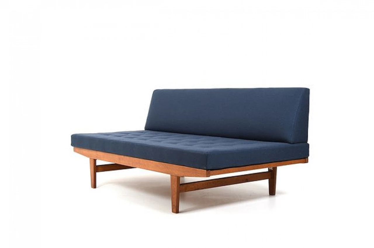 Oak H9 daybed by Poul M. Volther for FDB Møbler, 1960s 5