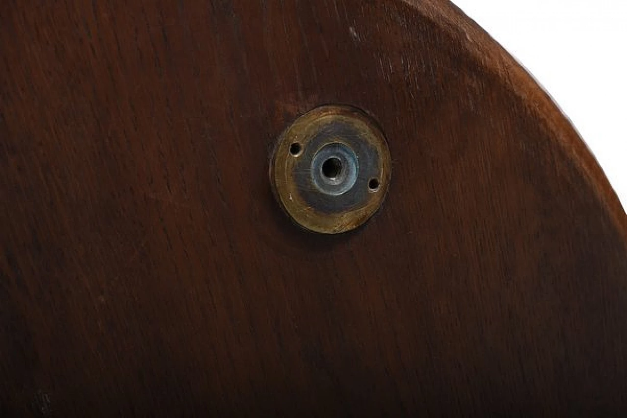 Round oak coffee table by Jacob Kjær, 1950s 11