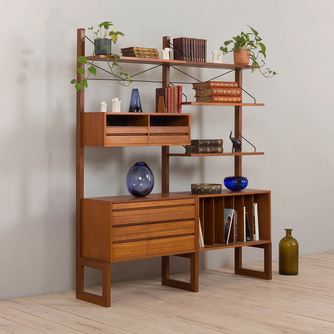 Teak Royal bookcase by Poul Cadovius for Cado, 1960s 2