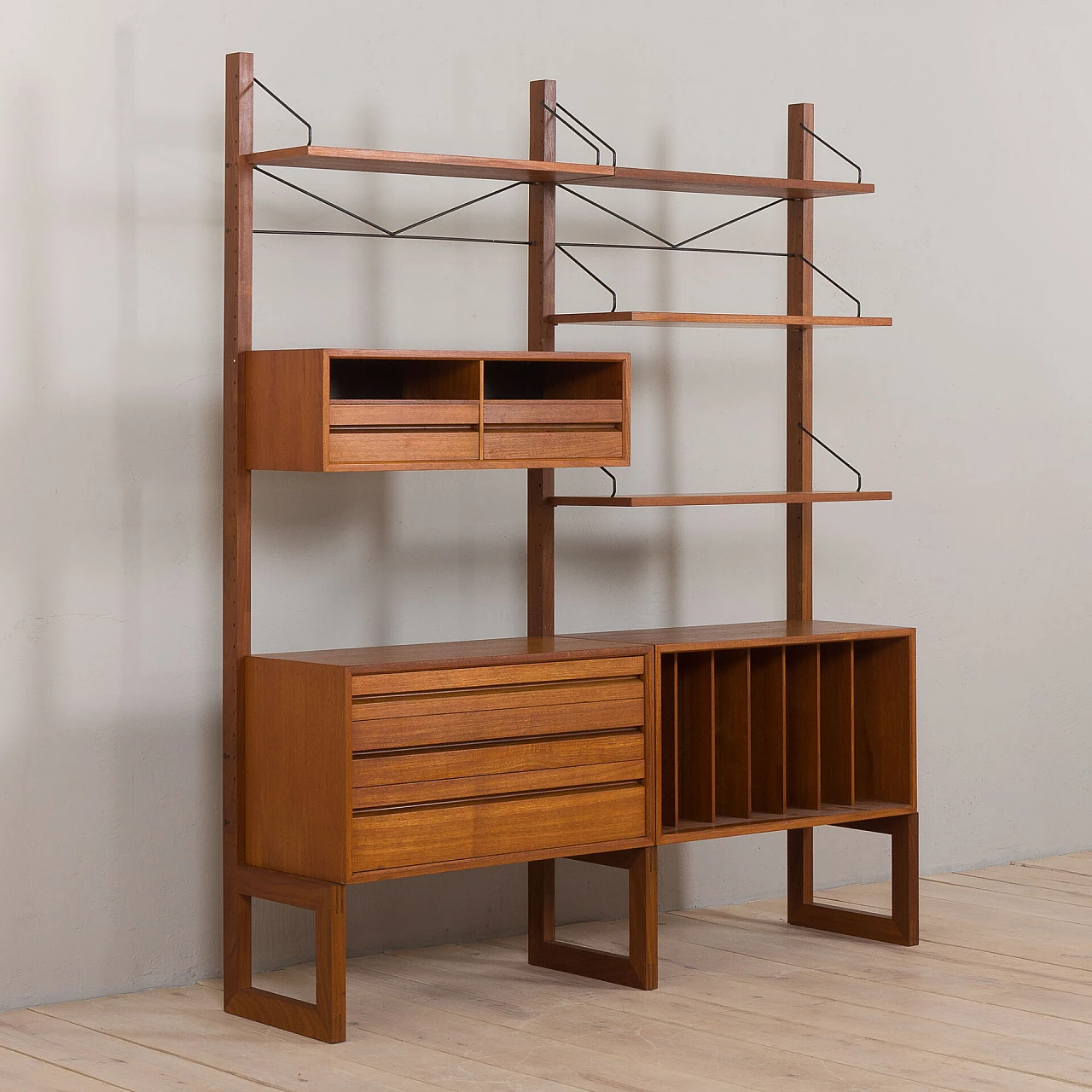 Teak Royal bookcase by Poul Cadovius for Cado, 1960s 3