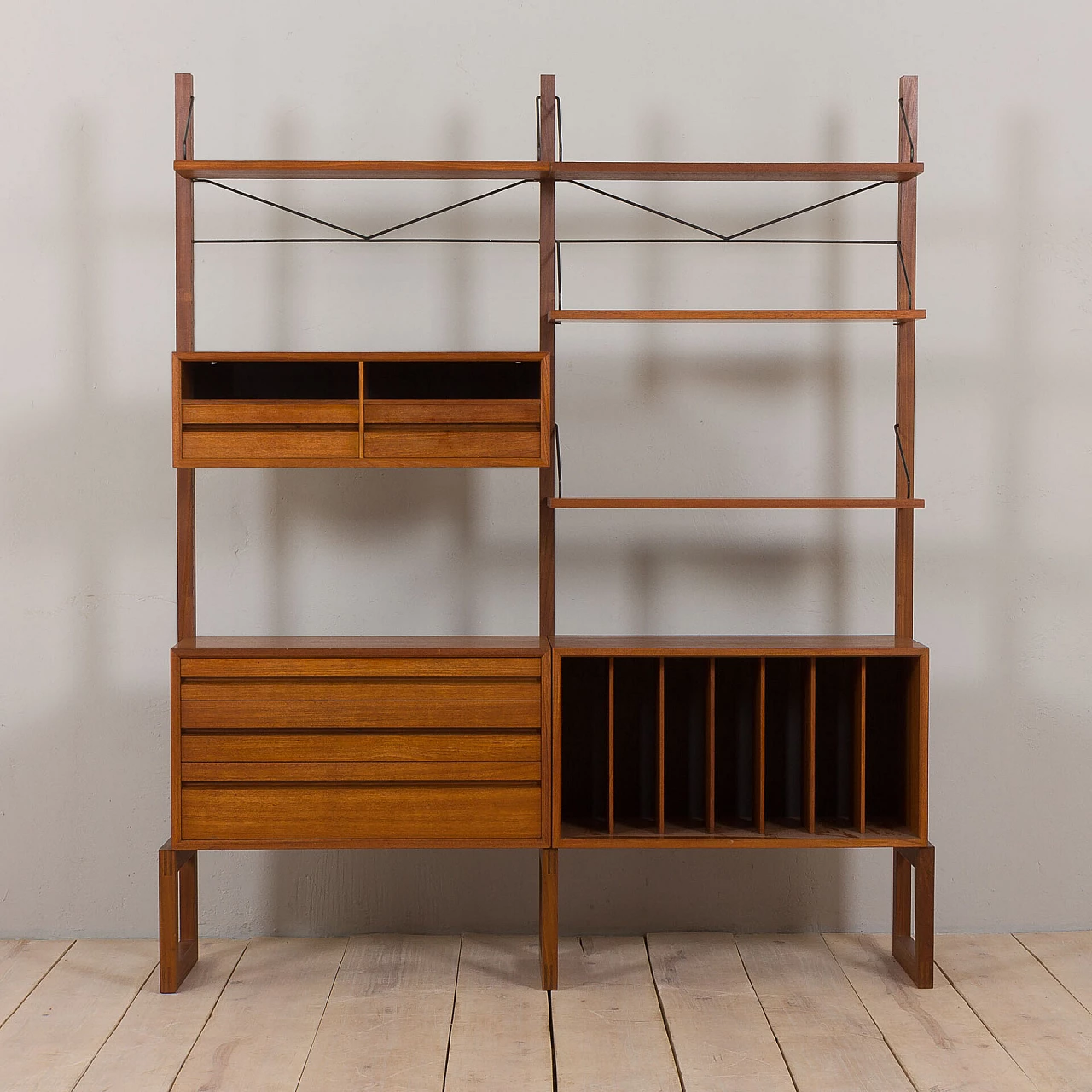 Teak Royal bookcase by Poul Cadovius for Cado, 1960s 5