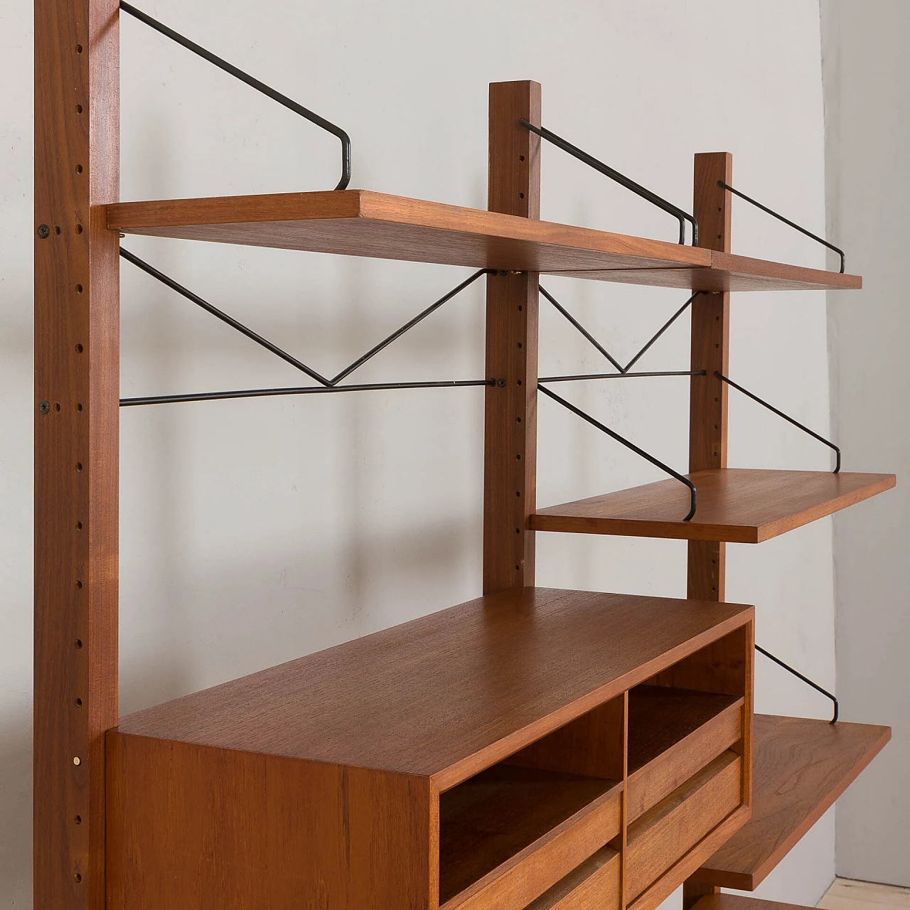 Teak Royal bookcase by Poul Cadovius for Cado, 1960s 11