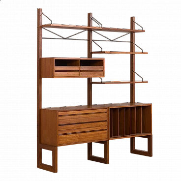 Teak Royal bookcase by Poul Cadovius for Cado, 1960s