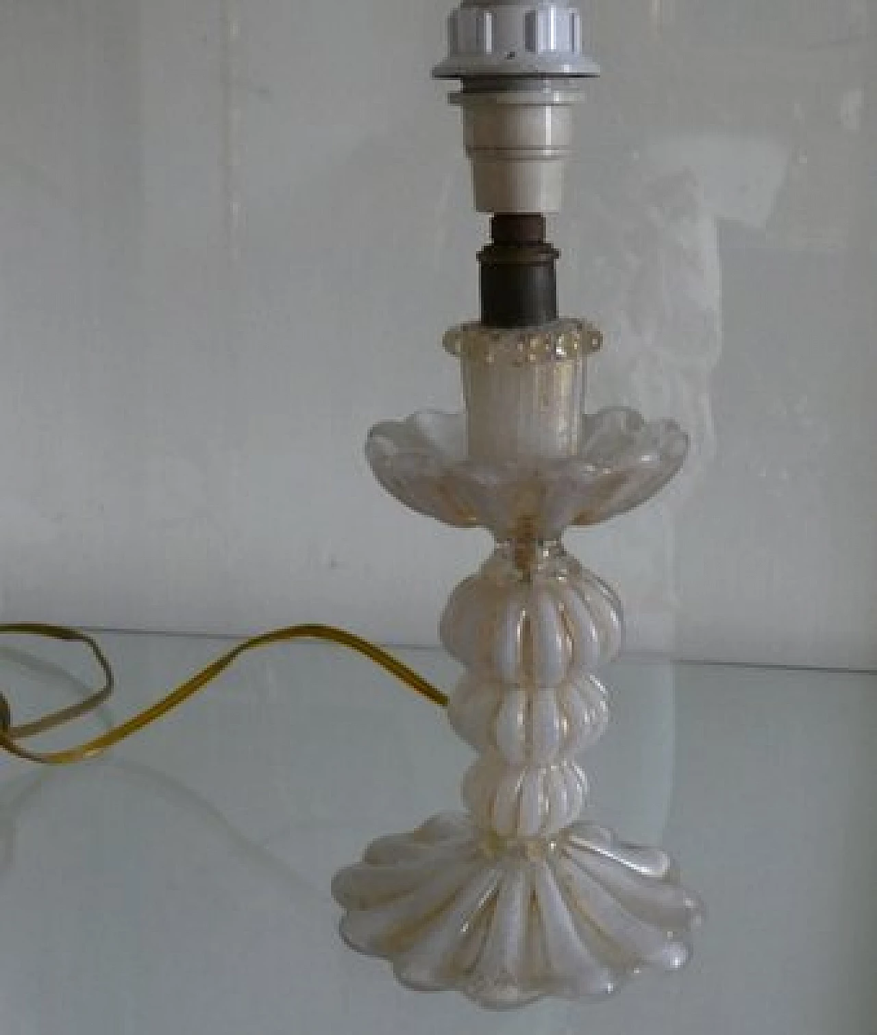 Murano glass table lamp by Ercole Barovier, 1930s 4