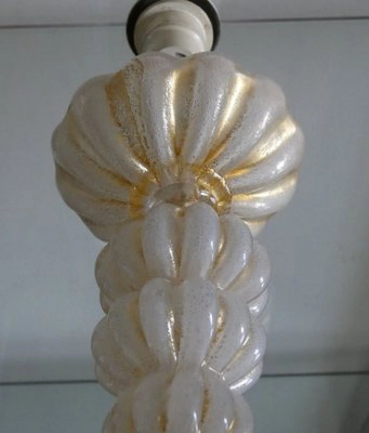 Murano glass table lamp by Ercole Barovier, 1930s 8