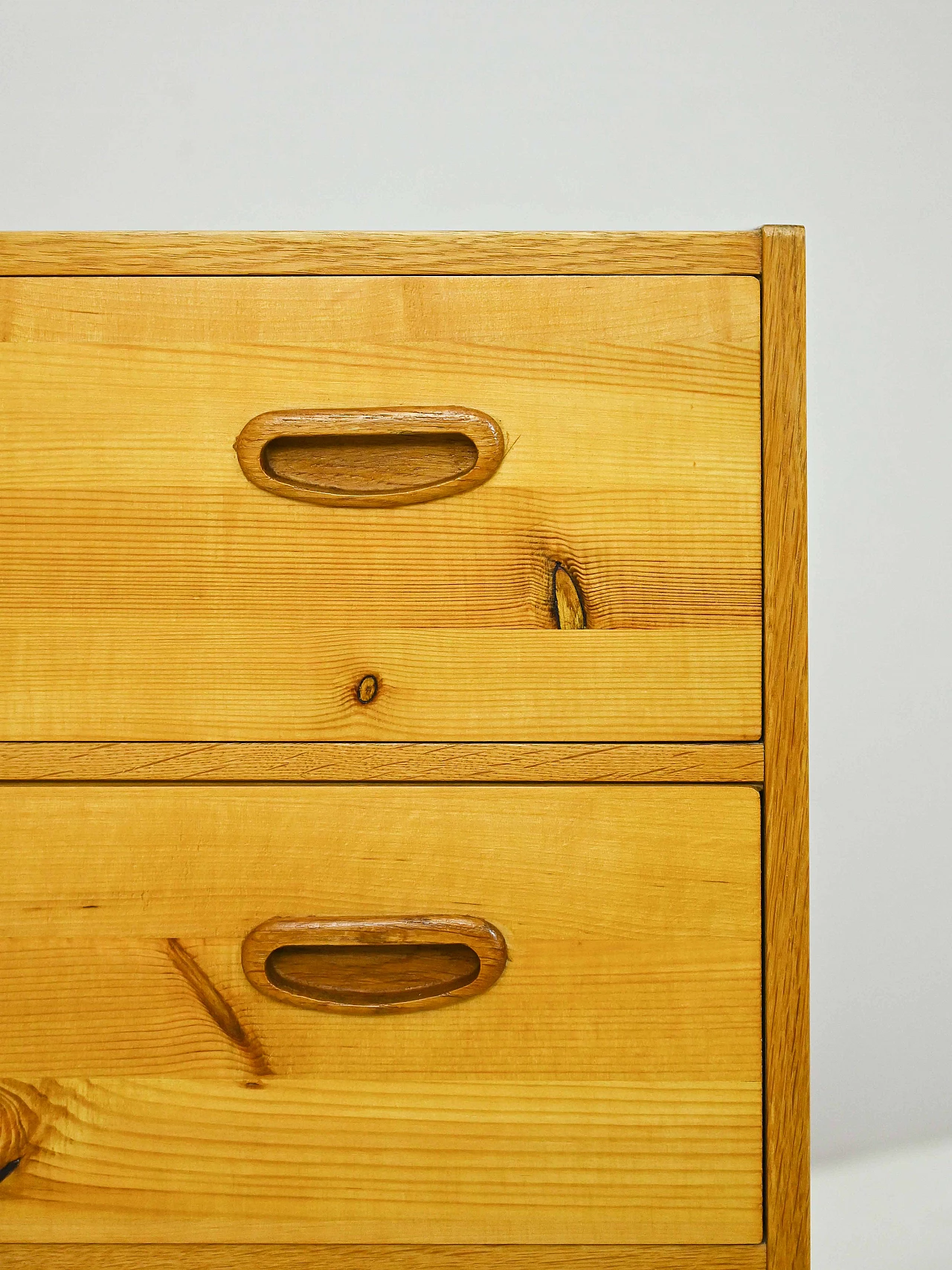 Scandinavian teak and pine dresser, 1960s 6