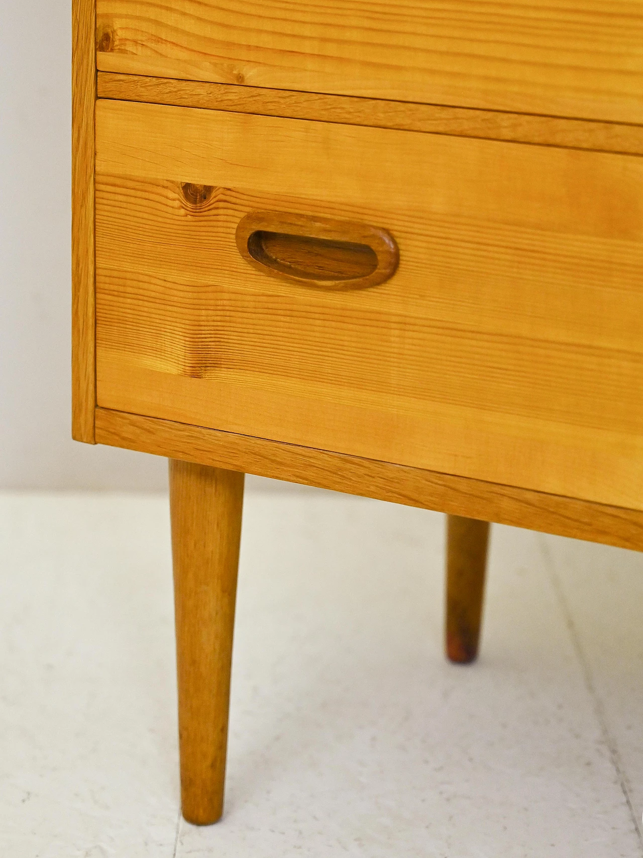 Scandinavian teak and pine dresser, 1960s 7