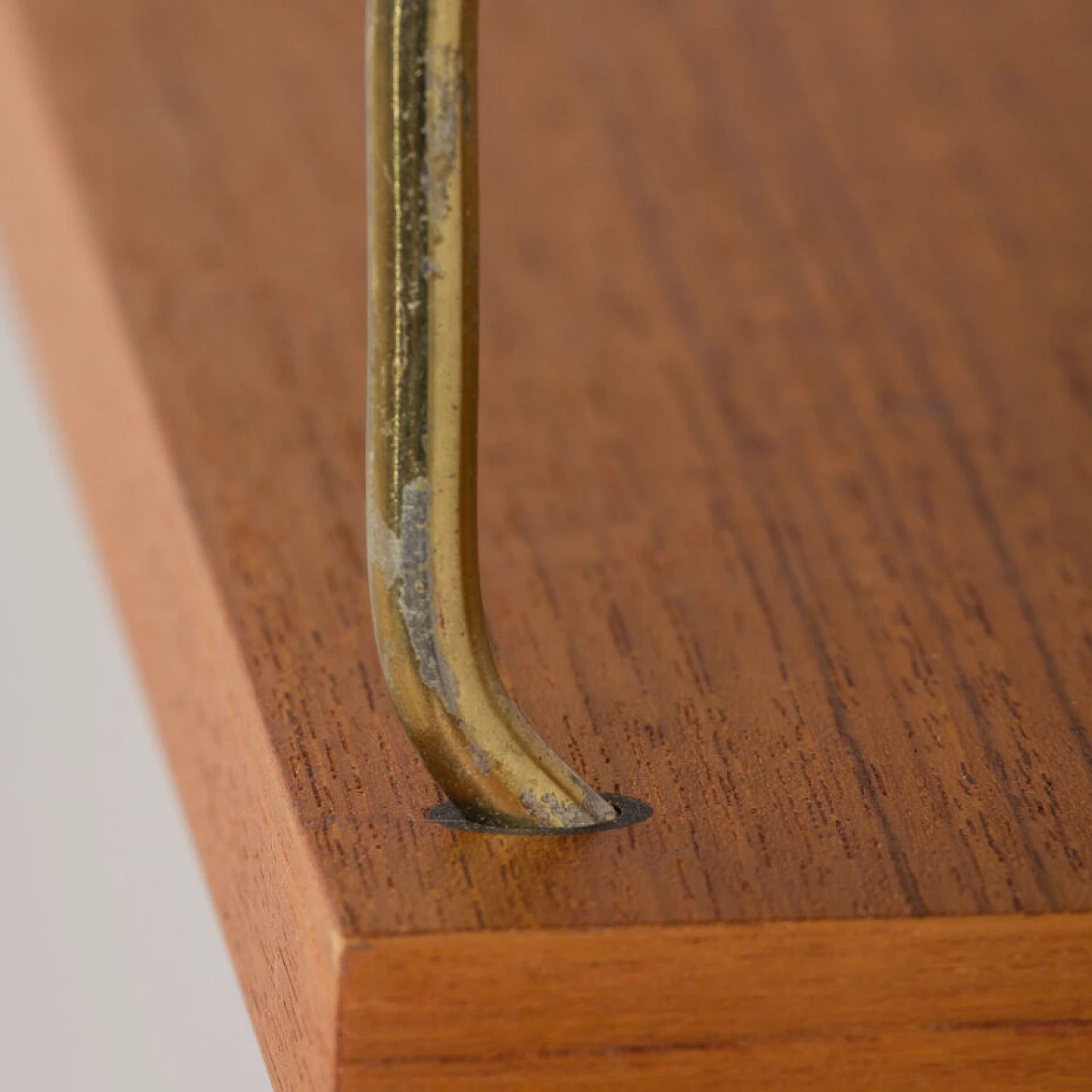 Teak entrance bookcase with console by Poul Cadovius for Cado, 1960s 9