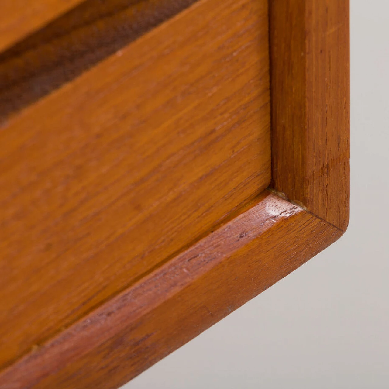 Libreria d'ingresso in teak con consolle di Poul Cadovius per CADO, anni '60 11