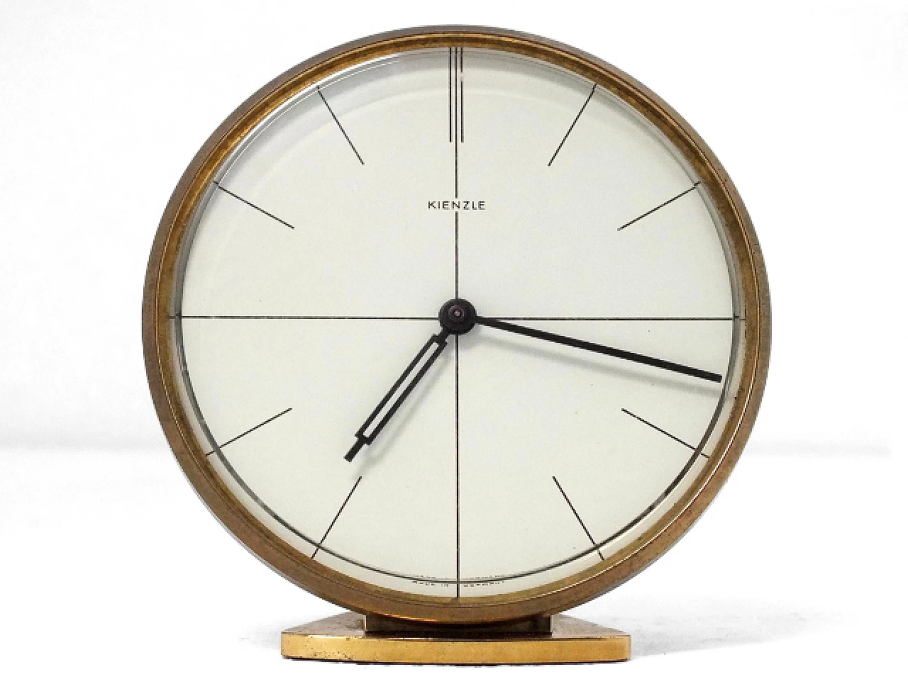 Art Deco clock by Heinrich Johannes Möller for Kienzle, 1950s 2