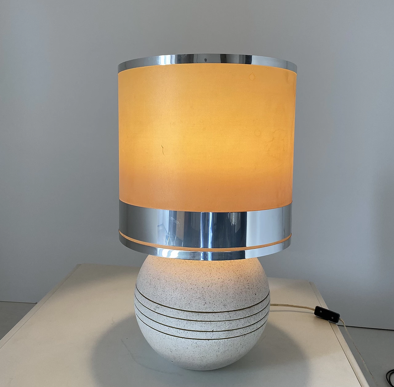 Ceramic table lamp by Reggiani, 1970s 6