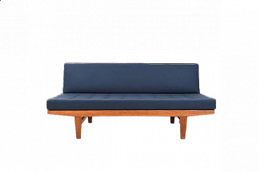 Oak H9 daybed by Poul M. Volther for FDB Møbler, 1960s