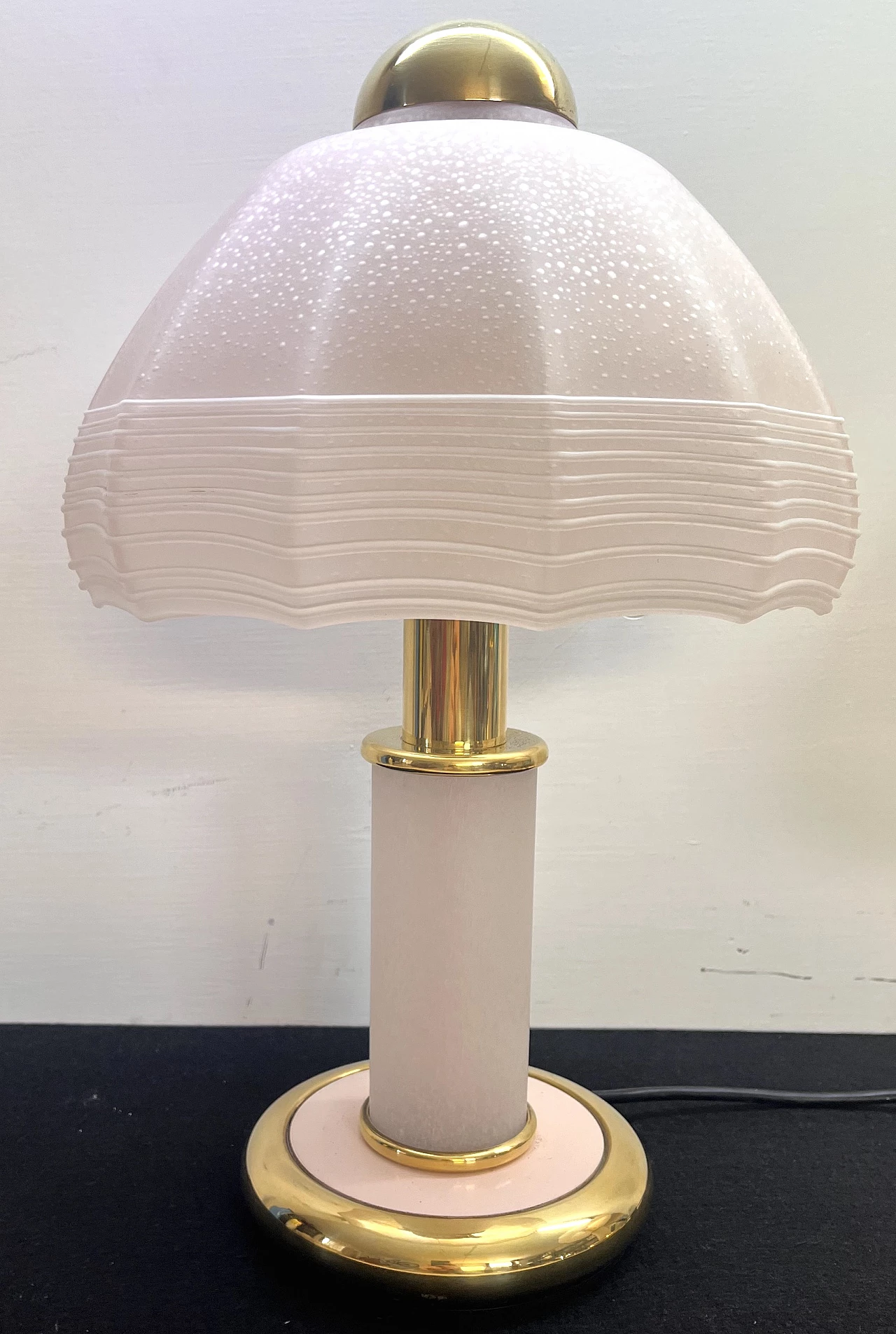 Murano glass table lamp by F. Fabbian, 1970s 1