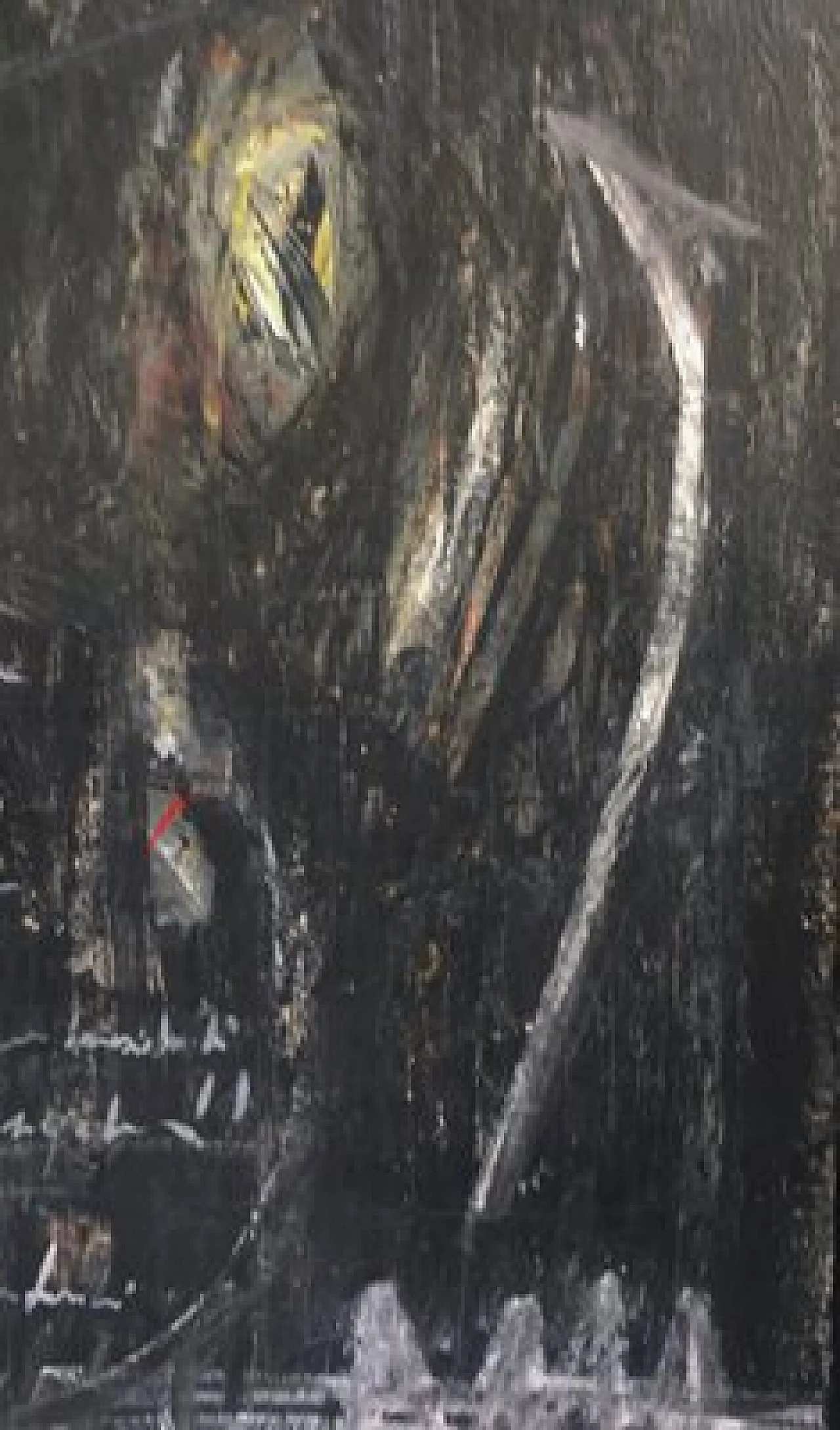 Massimo D'Orta, Blackboard, oil painting on canvas, 2013 7