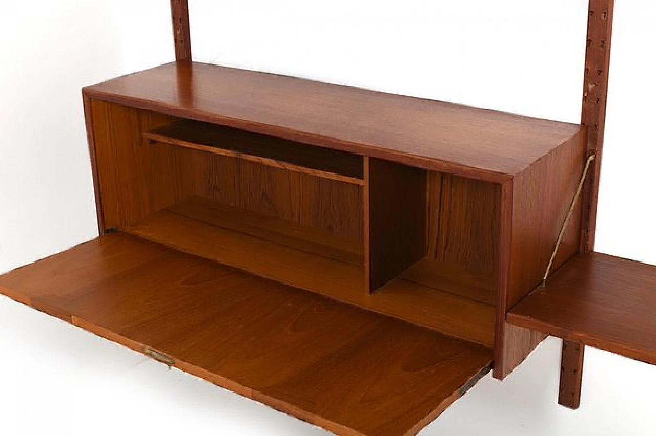 Teak bookcase by Sven Ellekær for Albert Hansen, 1960s 4