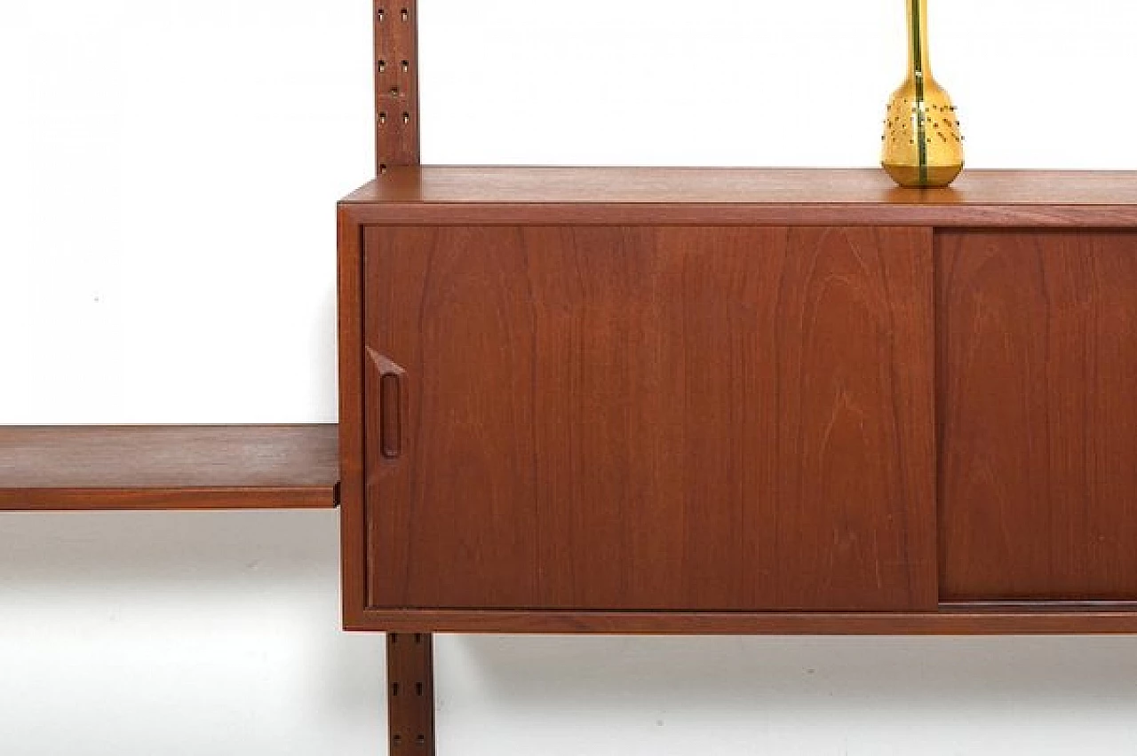 Teak bookcase by Sven Ellekær for Albert Hansen, 1960s 5