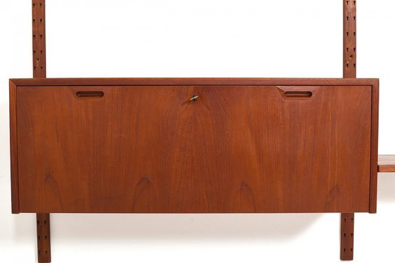 Teak bookcase by Sven Ellekær for Albert Hansen, 1960s 9