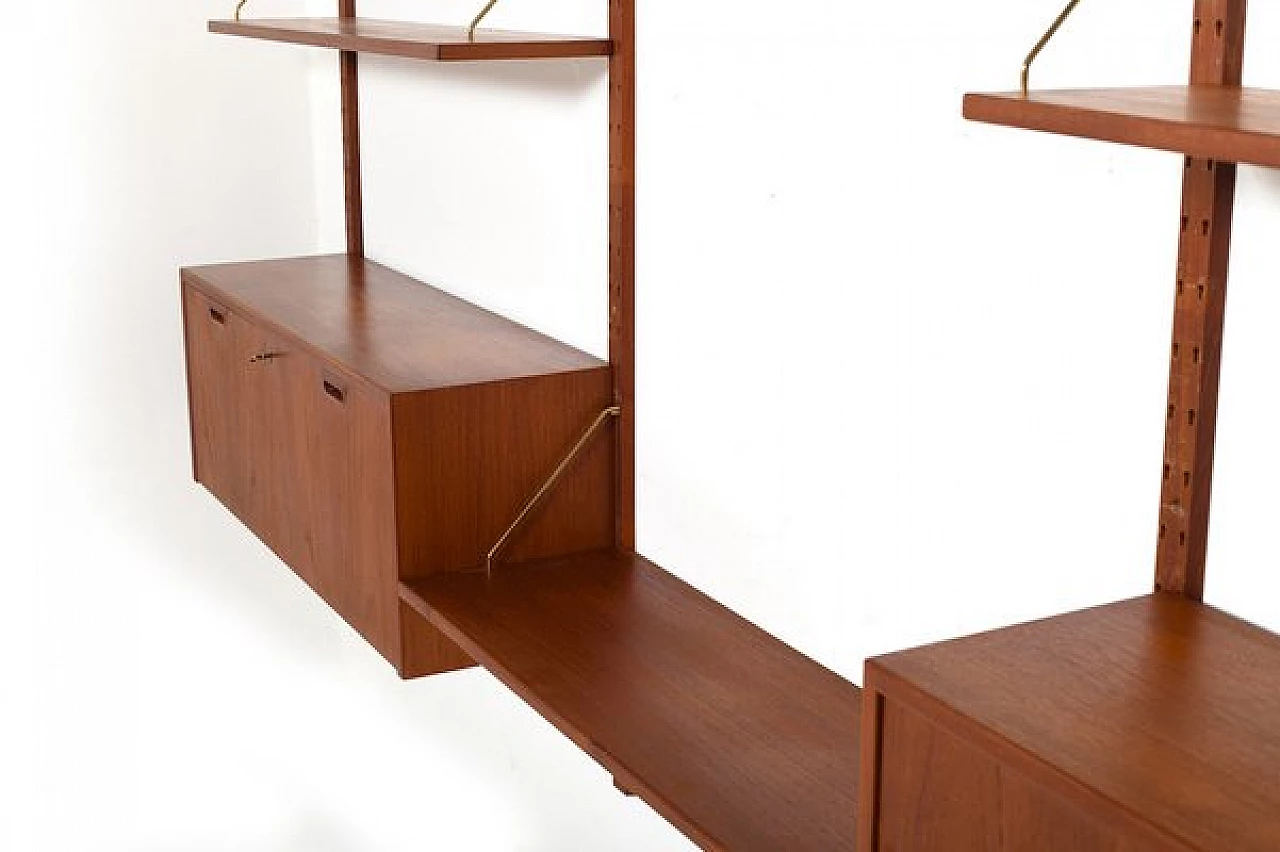 Teak bookcase by Sven Ellekær for Albert Hansen, 1960s 11