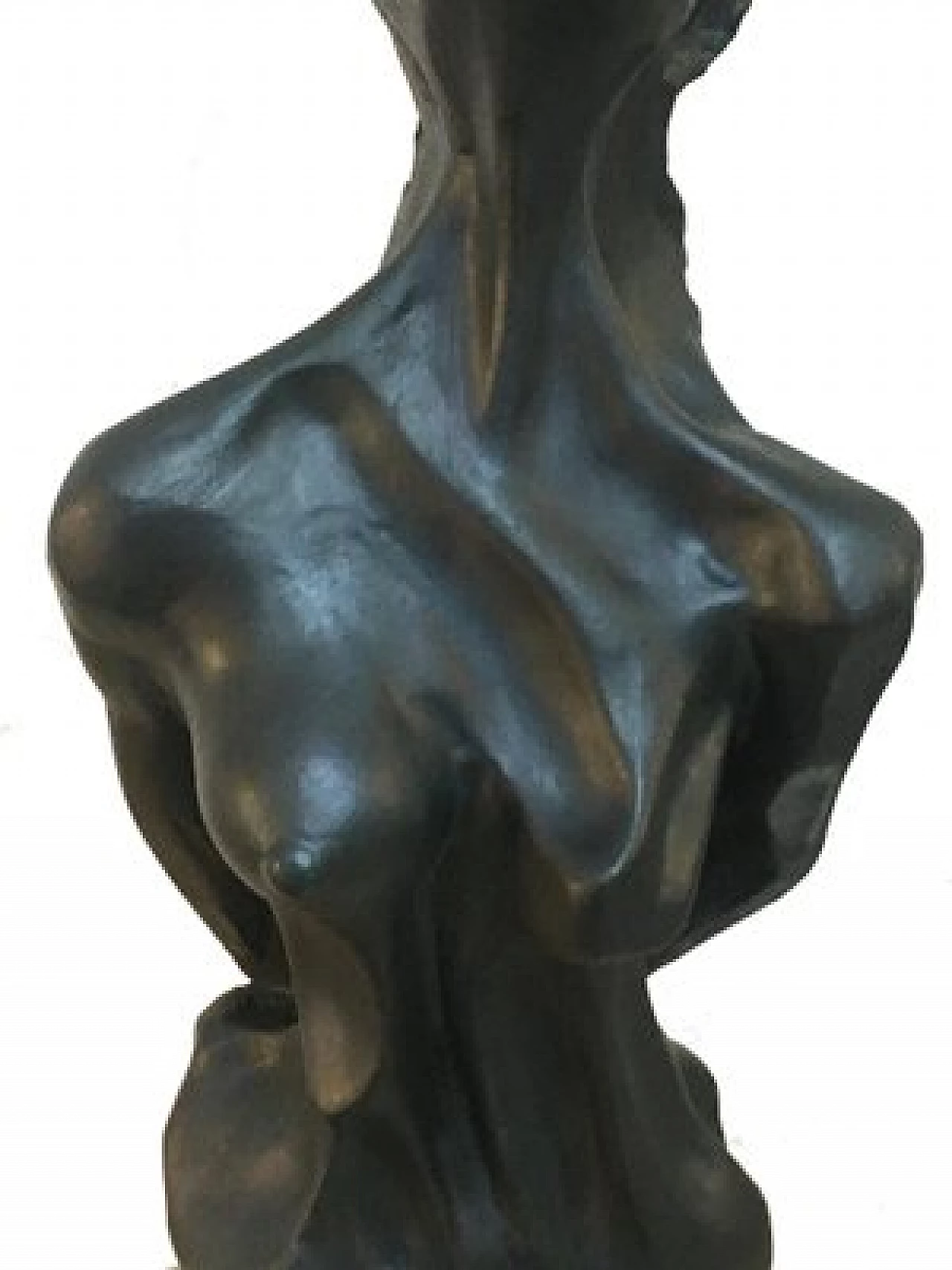 Wooden sculpture by Luciano Scarduzio, 1960s 4