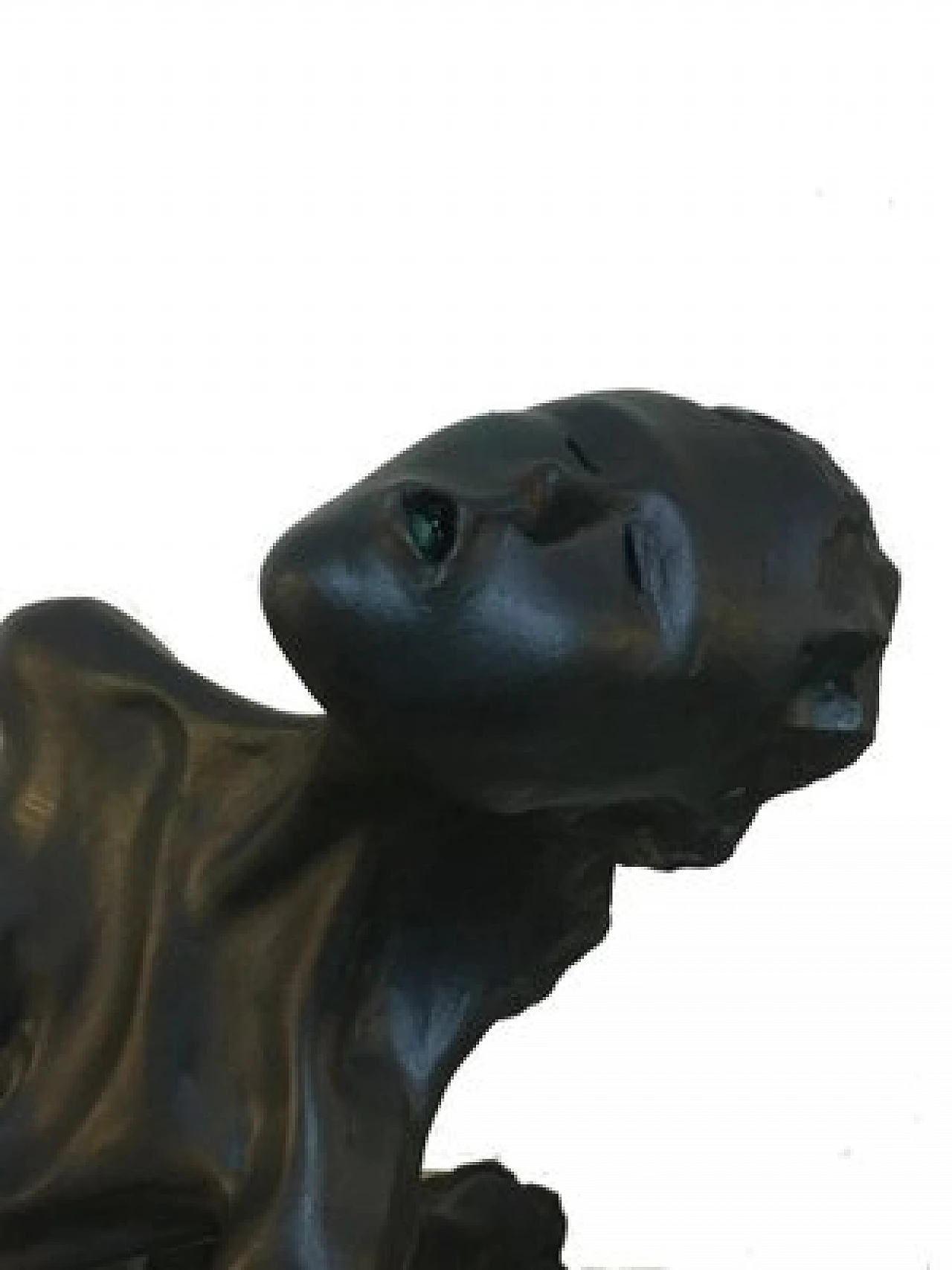 Wooden sculpture by Luciano Scarduzio, 1960s 5