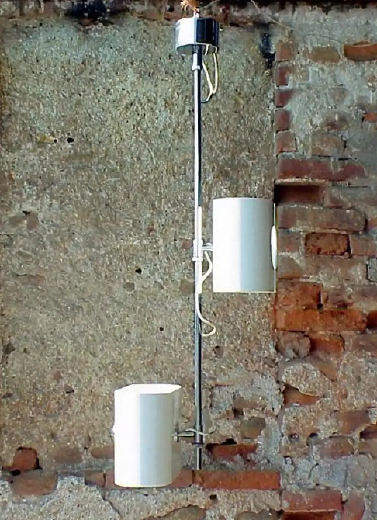 Lampada da soffitto in alluminio di Stilux, anni '70 3