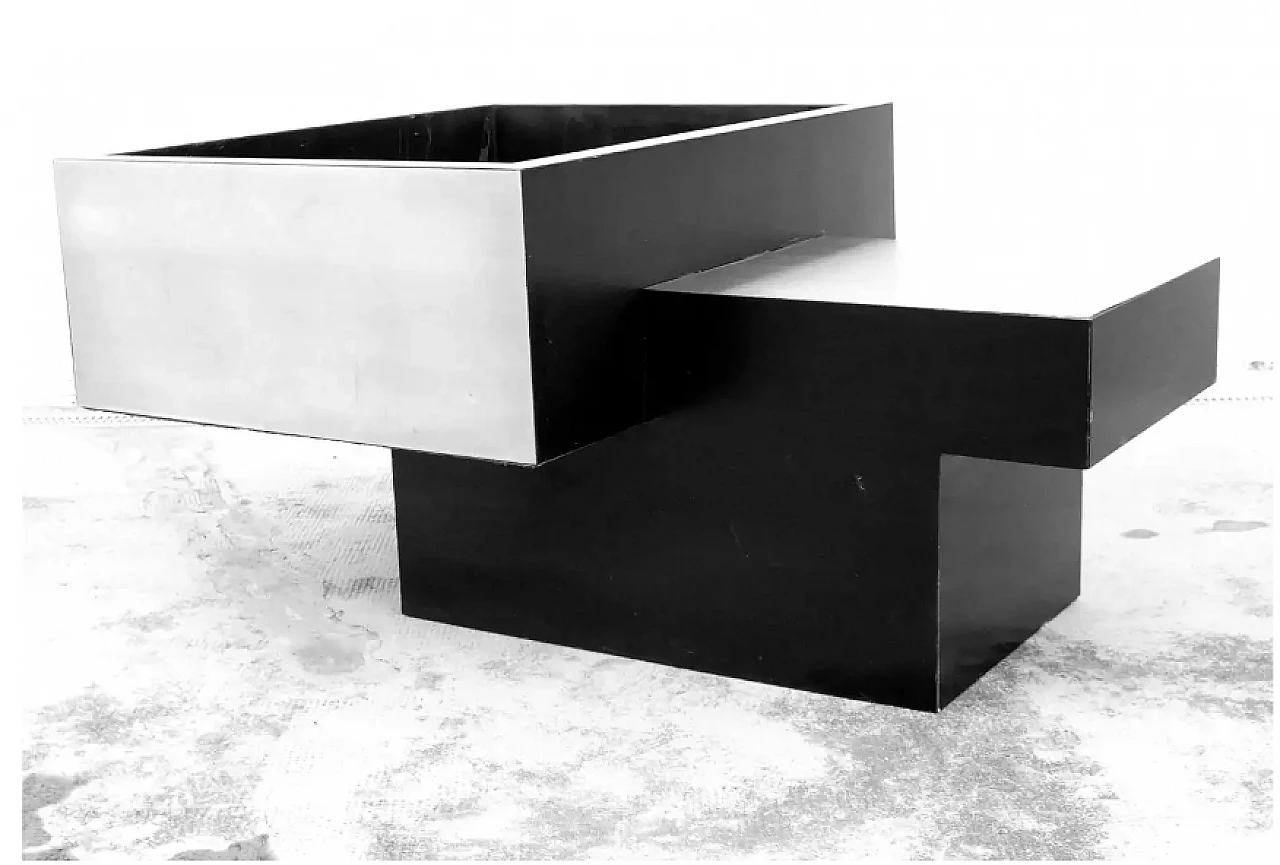 Bar box table in the style of Willy Rizzo, 1970s 6