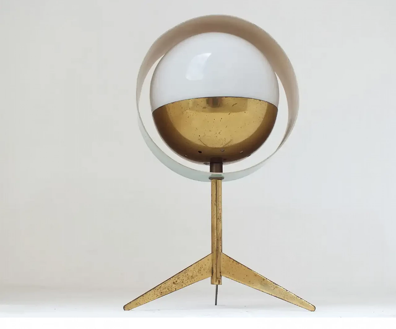 Saturn table lamp by Stilux, 1950s 4