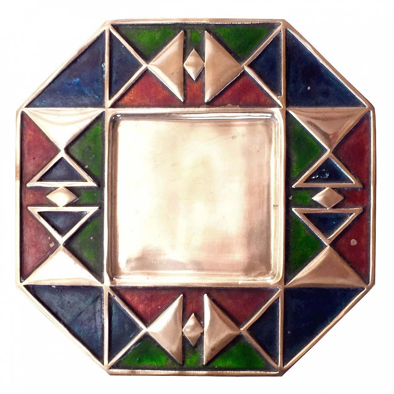 Enamelled bronze sculpture by Esa Fedrigolli, 1970s 1