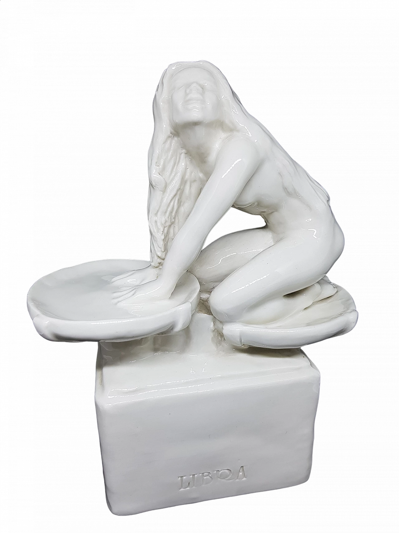 Ceramic Libra sculpture by Silvio Righetto for Cacciapuoti, 1940s 27