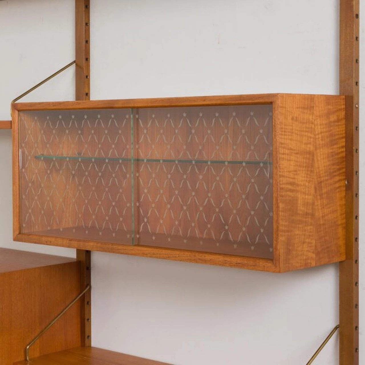 Danish teak sectional bookcase by P. Cadovius, 1960s 10