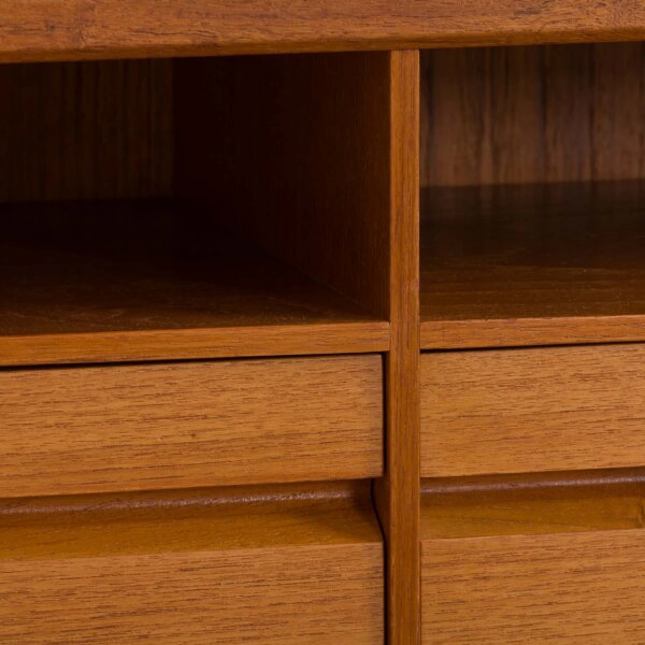 Danish teak sectional bookcase by P. Cadovius, 1960s 20