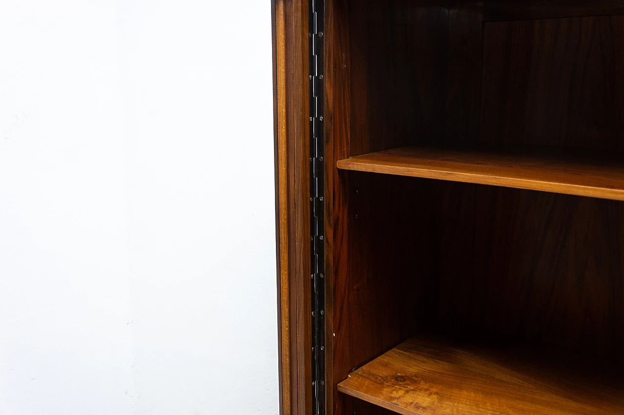 Walnut Art Deco bookcase, 1930s 11