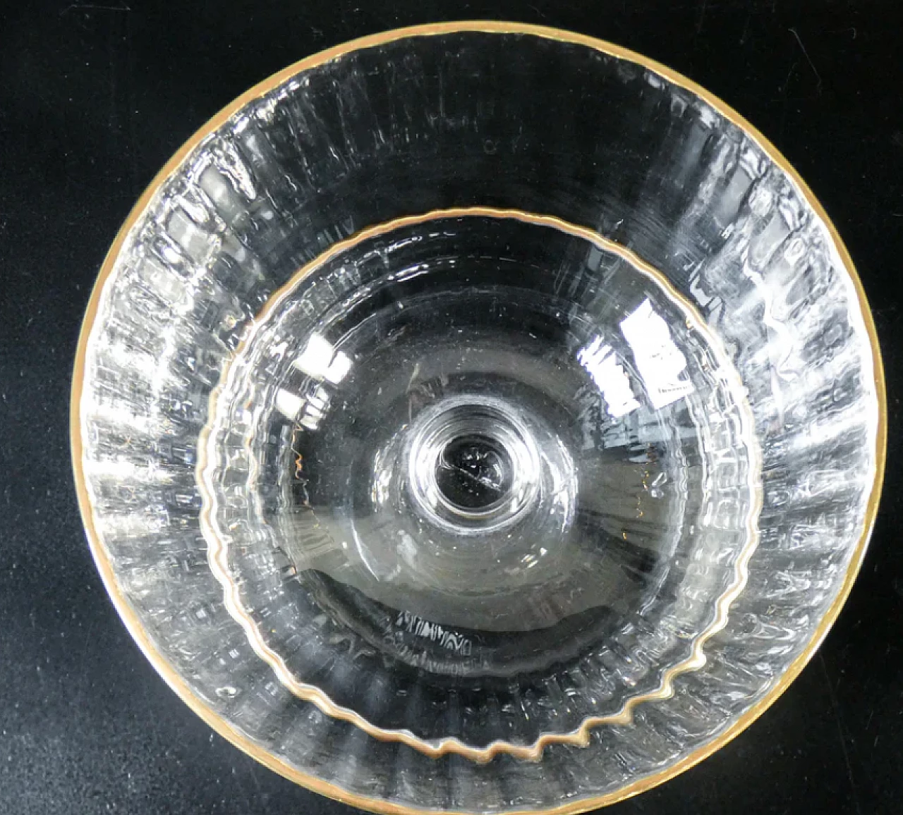 Glass cup blown Murano glass by Nason Moretti, mid-20th century 3