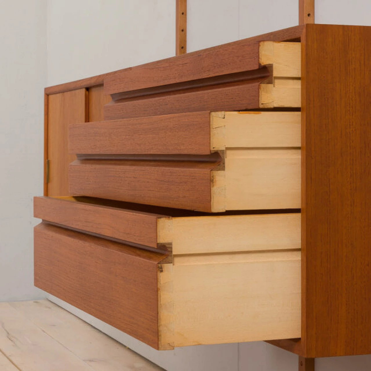 Danish modular bookcase by Poul Cadovius for CADO, 1960s 12