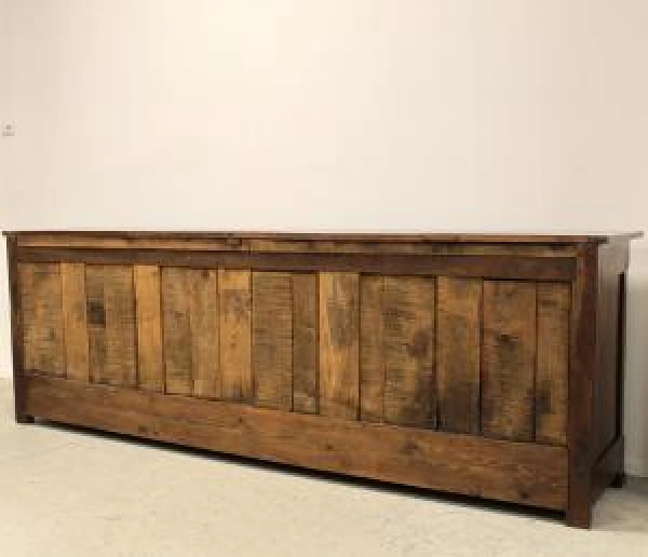 8-door Empire walnut bookcase, early 19th century 3