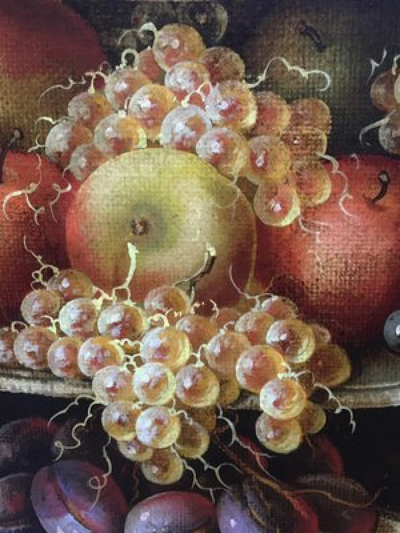 Carlo De Tommasi, Trionfo di frutta e fiori, olio su tela, 2008 4