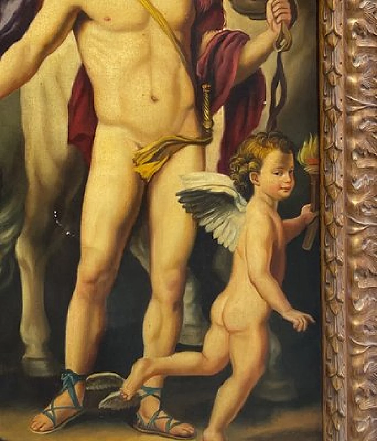 Eugenio De Blas after AR Mengs, Perseus and Andromeda, oil on canvas, 2005 3