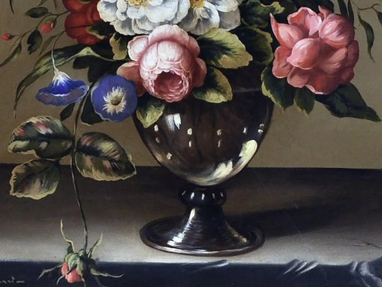 Carlo De Tommasi, still life, oil painting on canvas, 2007 5