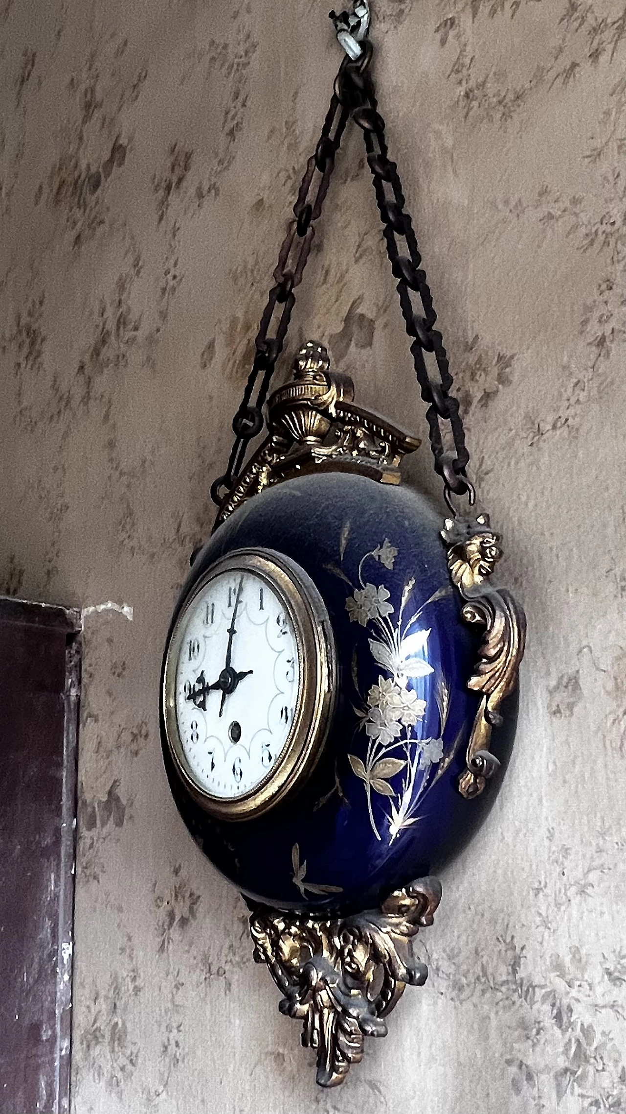 Ceramic wall clock, second half 19th century 3