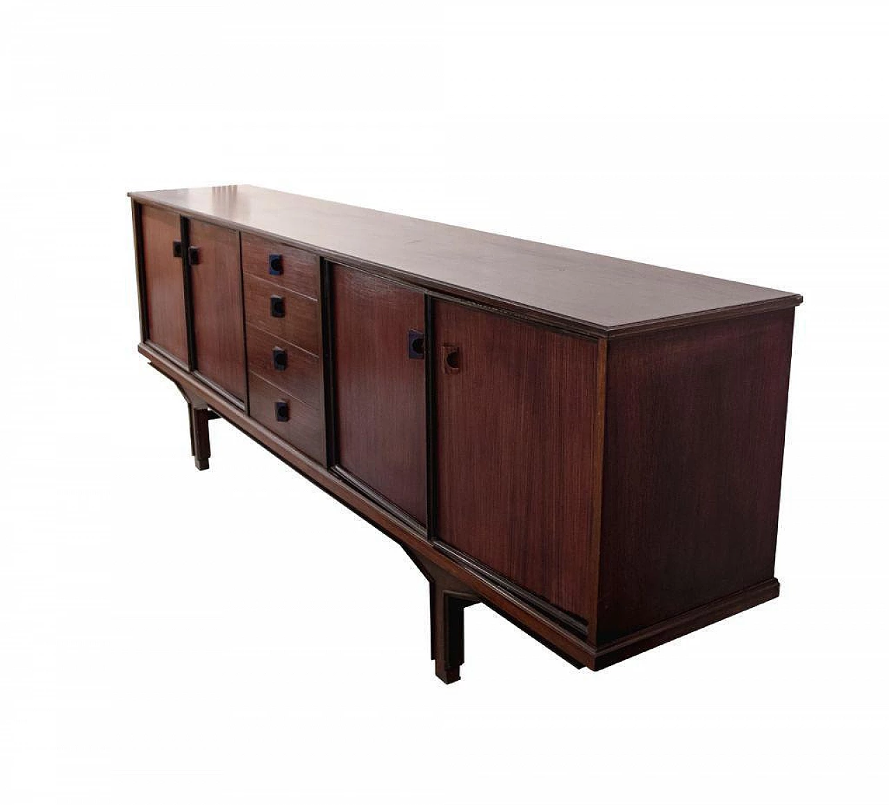 Credenza scandinava in palissandro, anni '60 2