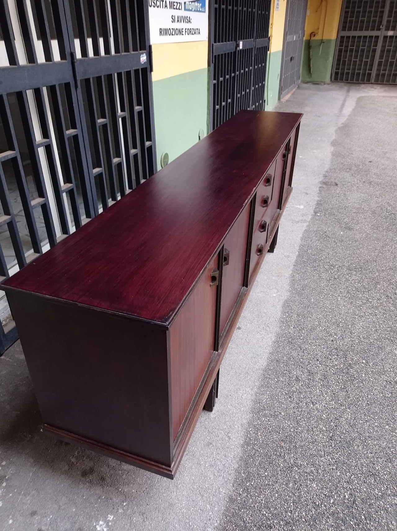 Scandinavian rosewood sideboard, 1960s 4